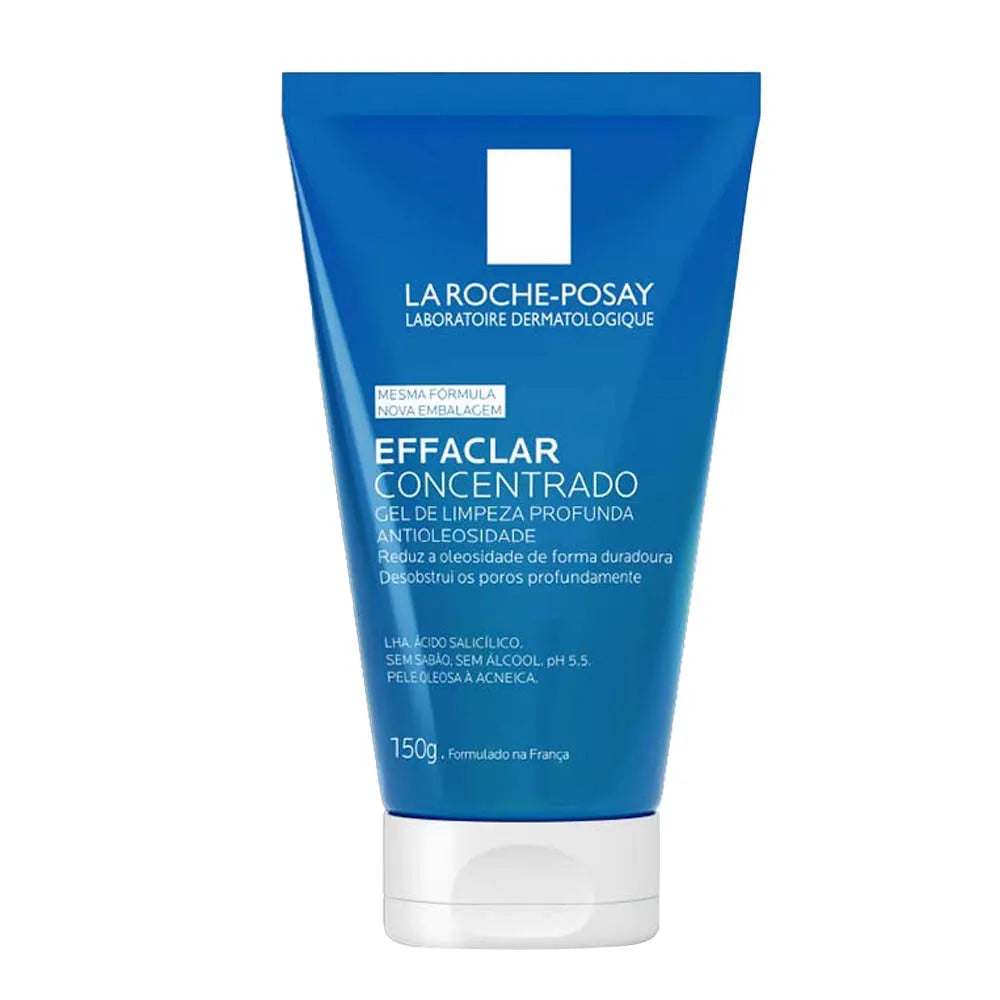 Gel de Limpeza Facial La Roche-Posay Effaclar Concentrado – Limpeza Profunda e Controle de Oleosidade