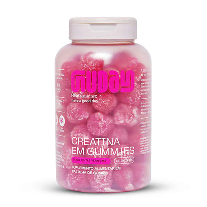 Creatina Guday Gummies – Força, Performance e Sabor Refrescante