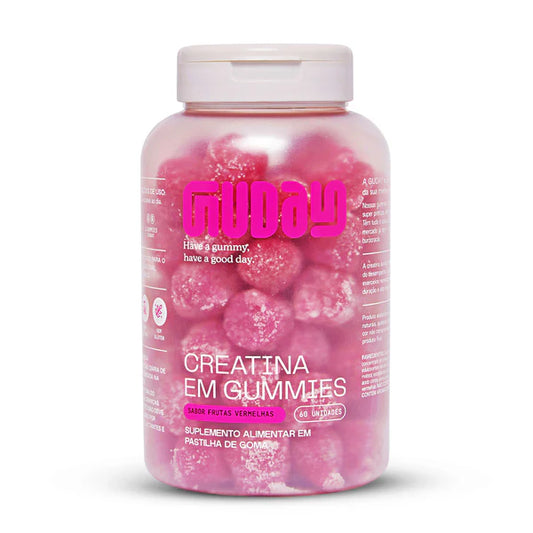 Creatina Frutas Vermelhas Guday – Força, Performance e Sabor Refrescante