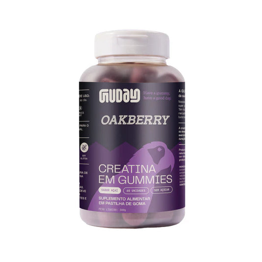 Creatina Oakberry Sabor Açaí – Energia, Força e Sabor Brasileiro